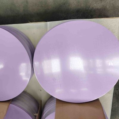 AA1060 H0 0,80 mm Dik voorgeverfde aluminium schijven Aluminium cirkels Mooie aantrekkingskracht voor pottenproductie