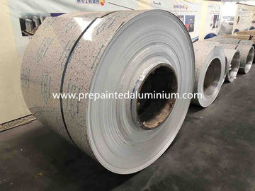 Decoratief 1mm het Aluminiumblad van steenpatroon met SGS Certificaat