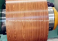 AA3003 3015 H24 Houtgraan van gehard hout Kleur gecoat aluminium spoel PVDF gecoat aluminium voor productie