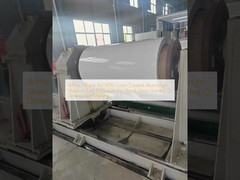 Wit / Zwart Ral 9010 Gecoate Aluminium Plaat In Rol 3105 H24 Voor Productie van Goten of Regenpijpen