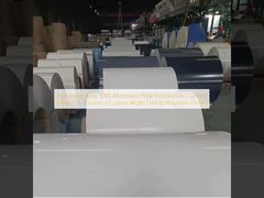 Aluminiumlegering 1060 aluminium plaat Verdeelkastpaneel (1,5-2,0 mm | Aangepaste breedte | Witte polyester afwerking)