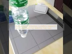 Aluminiumlegering 1100 Aluminium Spoel Reflector Materiaal (0,5 mm | Aangepaste Breedte | Hoogreflecterende Oxidelayer)