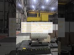 Aluminiumlegering 1060 aluminium plaat Verdeelkastpaneel (1,5-2,0 mm | Aangepaste breedte | Witte polyester afwerking)