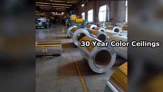30 jaar gekleurde aluminium plafondpanelen