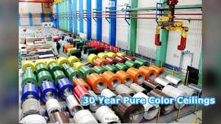 Duurzame aluminium plafondpanelen 30 jaar garantie