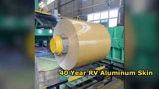 40 jaar RV aluminium behuizing | PVDF-gecoat 3003