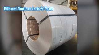 Duurzame aluminiumplaat voor reclameborden