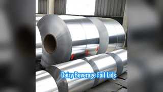 Professionele aluminiumfolie voor deksels van zuiveldranken