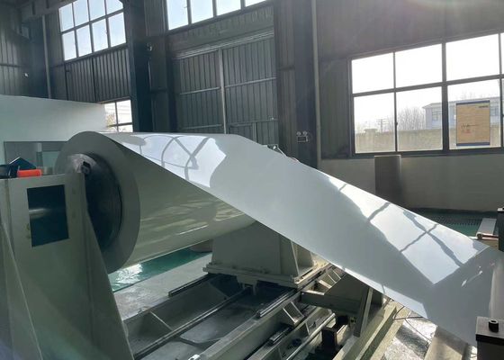 Aluminium spoel Wit bekleed Aluminium spoel Stock Geverfde aluminium spoel voor productie Automobiel