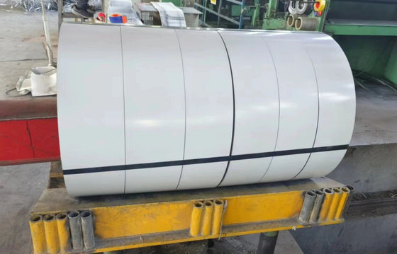 Legiem 3003 1,00 mm Dik voorgeverfde aluminiumstrook Hoog Glanzende Witte Aluminium spoel Gebruikt voor het maken van kanaalbrieven
