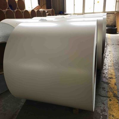 ASTM 0,0209 inch dikte 3003 H24 Hoge duurzaamheid Aluminium gecoat wit en groen met PE/PVDF gecoat