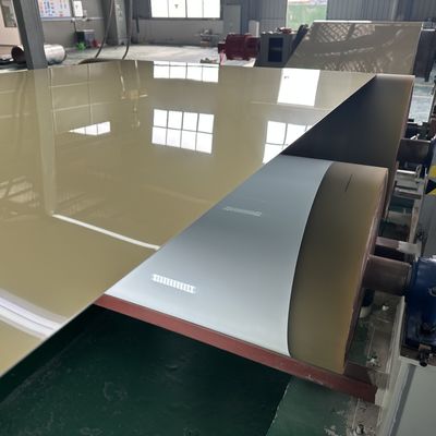 Gekleurde gecoate aluminiumrol voorgecoate aluminium platte plaat verf coating aluminium flatstock
