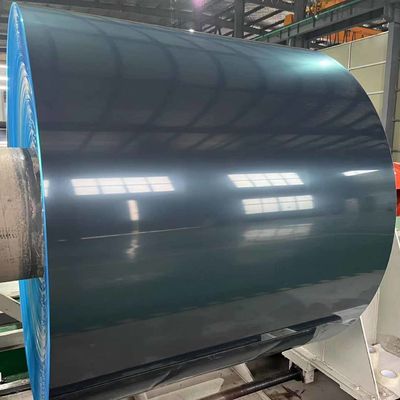 legering 3003 Ral 7047 PVDF gelakt aluminiumplaat 0,75 mm X 48 'Voorgeverfde aluminium spoel voor gordijnwand