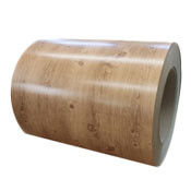 Houtkorrelkleur coated aluminium spoel voorgeschilderd aluminium plaat/plaat/paneel voor dakbedekking