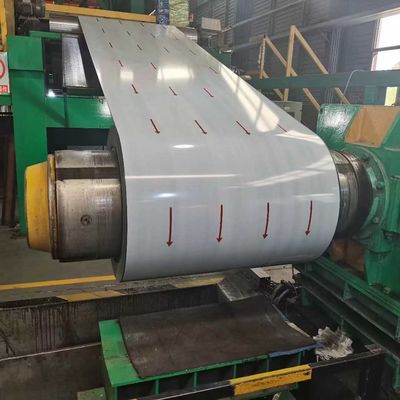 3003 H24 1,0 mm Dikte 1200 mm Breedte Kleurbedekte aluminium spoel voor goot