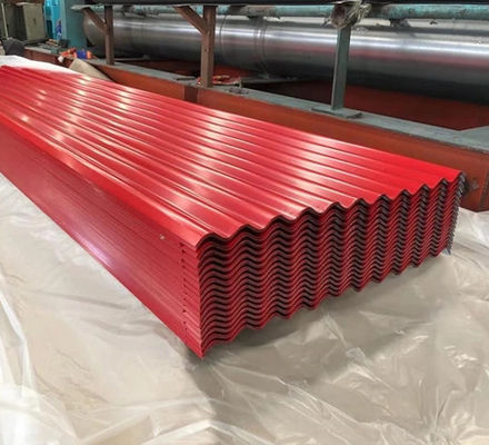 26 Gauge X 914mm AA3003 / 3004 Geaffineerde Ral Kleur Voorgeschilderd Aluminiumplaat Voor Dakbedekking En Muurbekledingsmateriaal