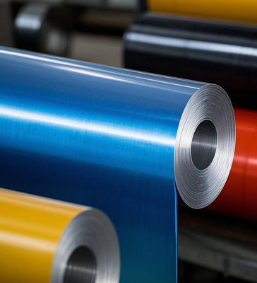 Voorgeverfde aluminiumplaat voor aluminium honingraatplaat met een dikte van 0,80 mm Aluminiumlegering 3003 of 3105 Wit