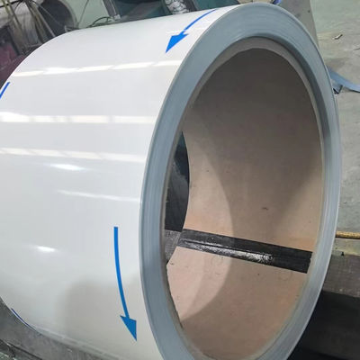 Aanpasbare RAL-kleur Aluminium spoel voor de productie van goot 300-2650 mm Breedte