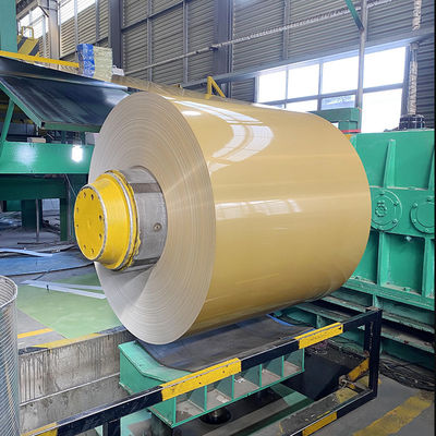 0.7*1300mm 3003 serie voorgeverfde aluminium spoel voor aangepaste dikte en GB/T3830-2006 standaard gekleurde gecoate aluminiumplaat
