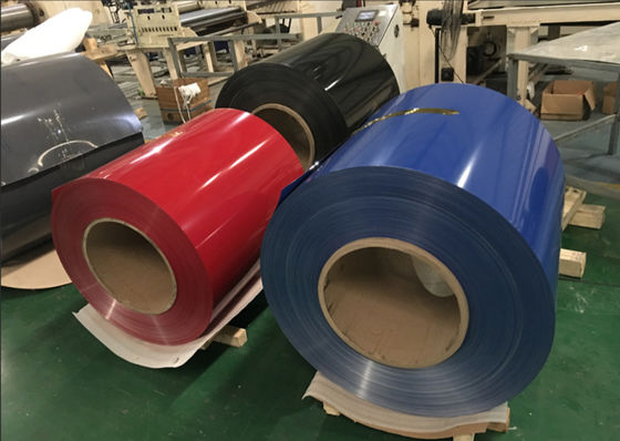 legering 3003 Temper H32 1,00 mm Dikte Voorgeverfde aluminium spoel voor dakdekoratie