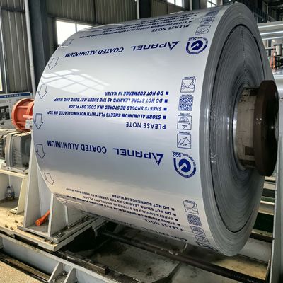 PVDF voorgeverfde aluminium spoel 0,5 mm Dikte gebruikt voor dakpanelen