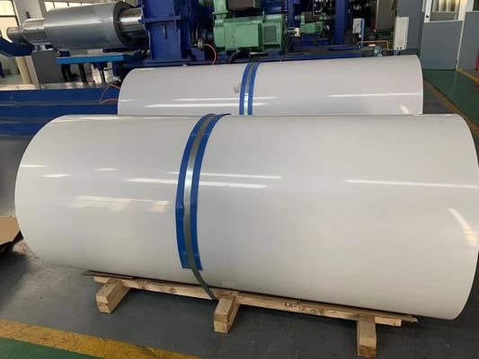 Hoogglanzend Aluminium gecoat wit plaat PE gecoat breedte 2600mm gebruikt in Automotive