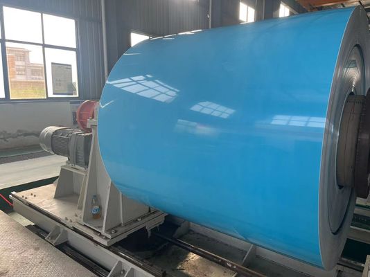 0.70*1250mm 3003 legering voorgeverfde aluminium spoel aangepaste dikte kleur gecoate aluminiumplaat voor muur gevelpaneel