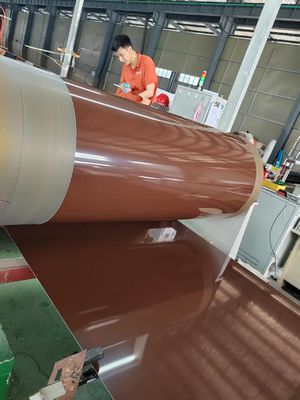 3003 H14 0,50 Dikte Kleurbedekte aluminiumplaat voor dak- en wandbouwmateriaal