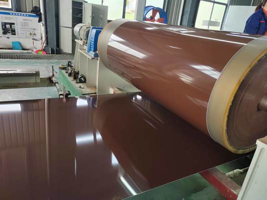 AA3105 H24 0.8MM Aluminium Spoel voor Dakgoot