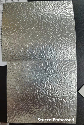 Rimpelpatroon voor gecoate aluminium plaat vooraf gescheurde aluminium spoel 0,50 mm dikte