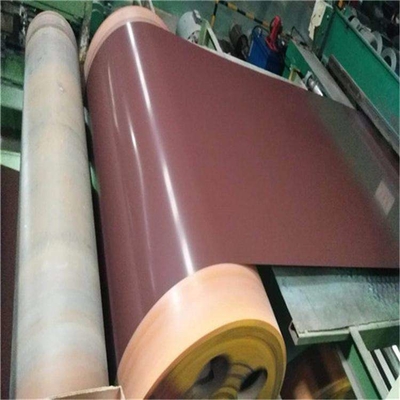 Alloy3105 0,28 mm dik 133 mm brede anti-kratelverf vooraf geverfde aluminium strip voor rollend sluitergordijn Gordijn maken Doel