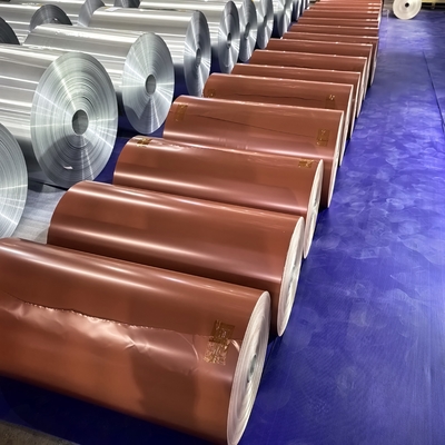 0.08mm kaliber AA1100 gekleurde aluminiumfolie toegepast in daken