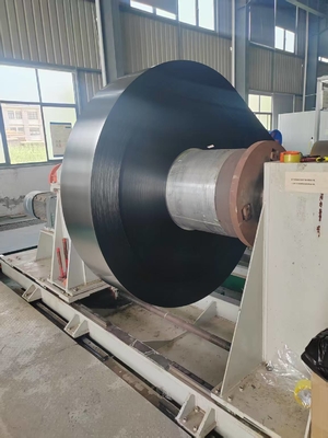 Legering 3105 Zwarte kleur 0,65 mm dik 330 mm brede PE vooraf geverfde aluminium spoel voor goot maken