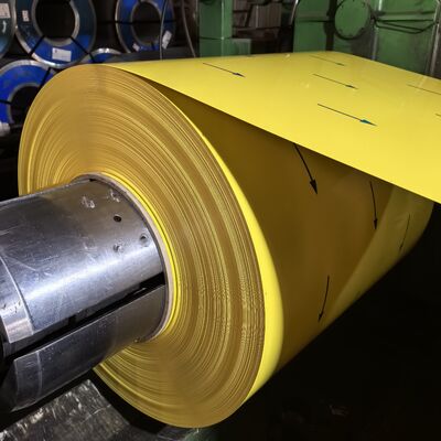 Aluminium spoel 3003 0,8 mm, kleurgecoat, voor tijdelijke kiosk