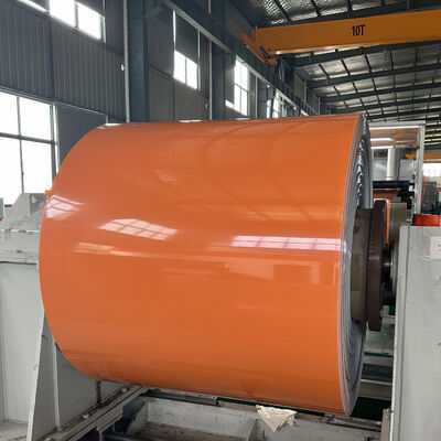 0,8 mm helder oranje aluminium spoel voor opvallende kanaalletters & lichtbakken