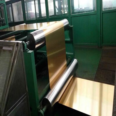 Aluminium 8011 H34 Food Grade Roller Coating 0,23 mm Dikke Spoel voor Metalen Schroefdop