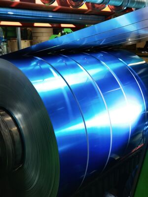 Voorgecoat kanaalbrief Aluminium spoel Aluminiumlegering 3003 H24 Temper witte kleur 300 mm Breedte 1 mm Dikte voor tekenen maken