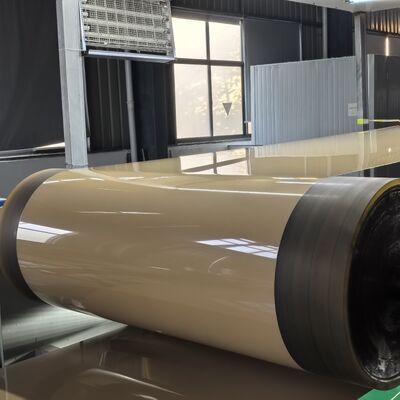 legering 3105 voorgeverfde aluminium spoel met PPG Kynar PVDF-coating in matgrijs RAL 7046 voor dakplaten