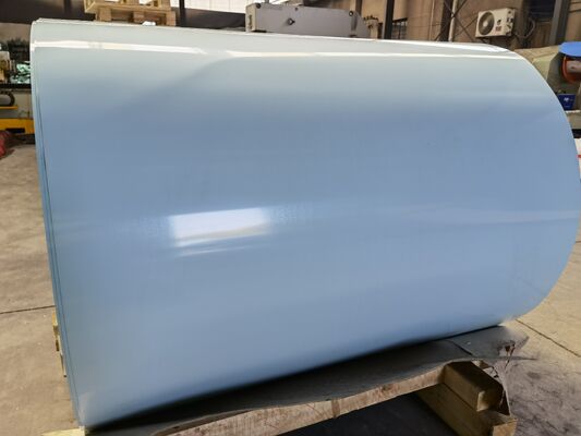 AA3003 H14 0.6MM Voorgeverfde aluminium spoel aan beide zijden met bruine kleur voor regenwater