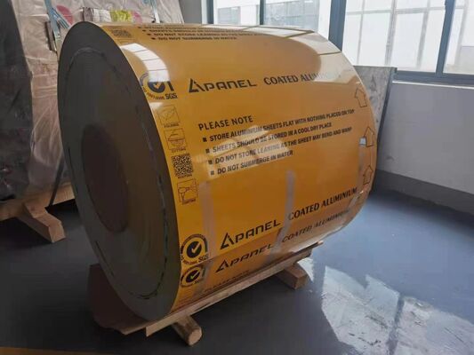 AA3003 H14 0,5 mm voorgeverfde aluminium spoel voor elektronische apparatuur