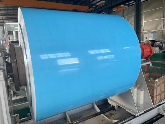 PE/PVDF Gecoate Voorgelakte Aluminium Coil met Aangepaste Kleuren voor Architecturale Toepassingen