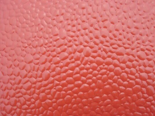 Matt Finish Stucco Embossed Aluminium Plate voor industriële dakbedekking in zilveren metalen kleur