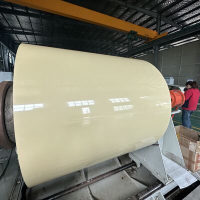 0,5-1,0 mm dikte corrosiebestendige op maat gemaakte kleuren voorgelakte aluminium coil voor gegolfde dakplaten