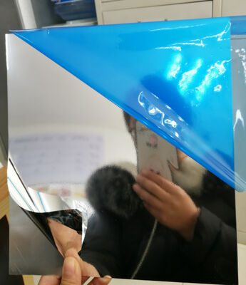 Alloy 1085 Aluminium Plaat Dikte 0.40mm Spiegelafwerking Aluminium Plaat Gouden Kleur Gebruikt Voor Huisdecoratie Paneel