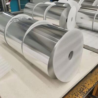 Aluminiumlegering 8011 aluminiumfolie voor zuivel- en drankdeksels | Dikte 0,02–0,05 mm | Breedte 200–1000 mm | Voedselveilige coating