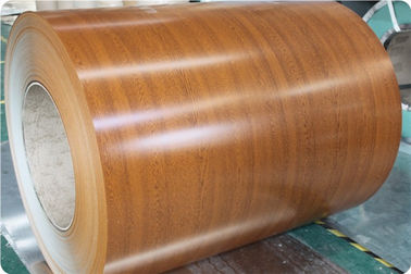 3D Houten Patroon Met een laag bedekte Rol van het Aluminiumblad voor het Blinddeur van de Metaalrol