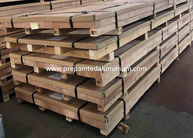 Hoog polijst of Mat beëindig PE/pre Geschilderd van PVDF Aluminium, het Blad van de Aluminiumkleur