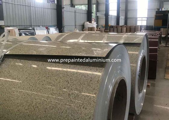 AA3105 Marmer PVDF voorgeverfde aluminium spoel 0,6 mm gebruikt in de bouw