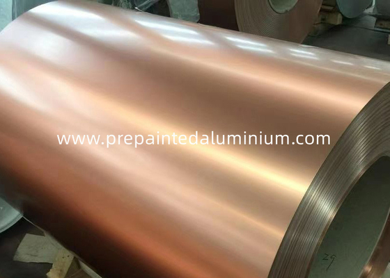 PE / PVDF / SMP Voorgeverfde aluminium spoel decoratief aluminium plaat Voor magazijn dak